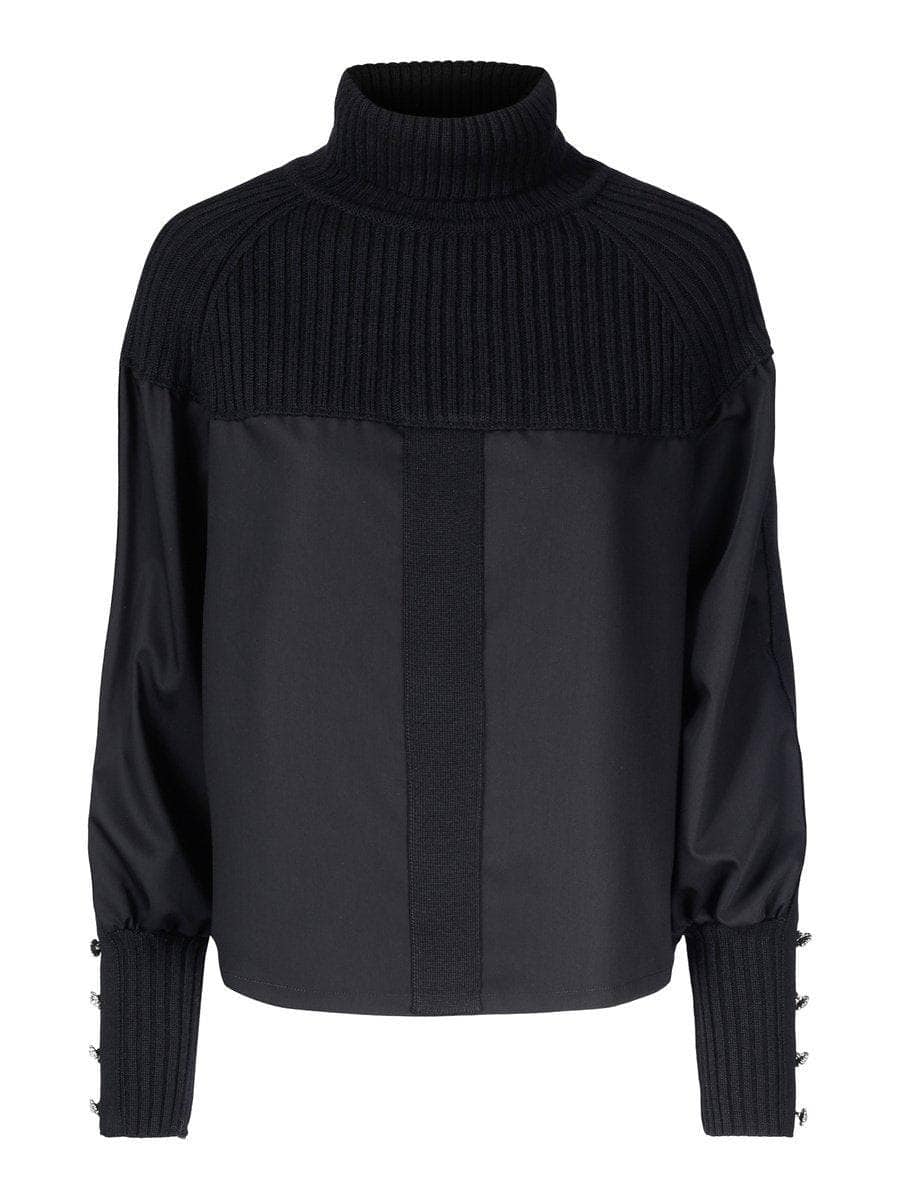 Cleo Merino Sweater, Black