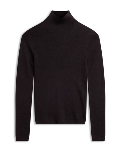 Cora Merino Sweater, Dark Brown