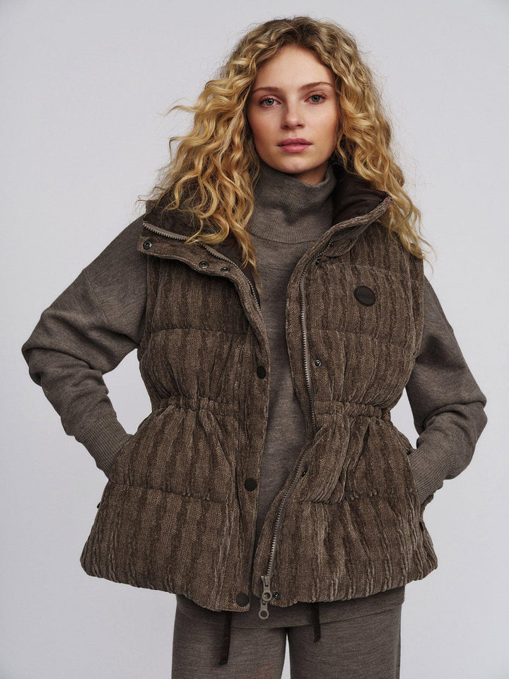 Ninni Down Vest, Brown