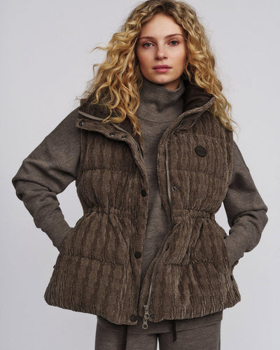 Ninni Down Vest, Brown