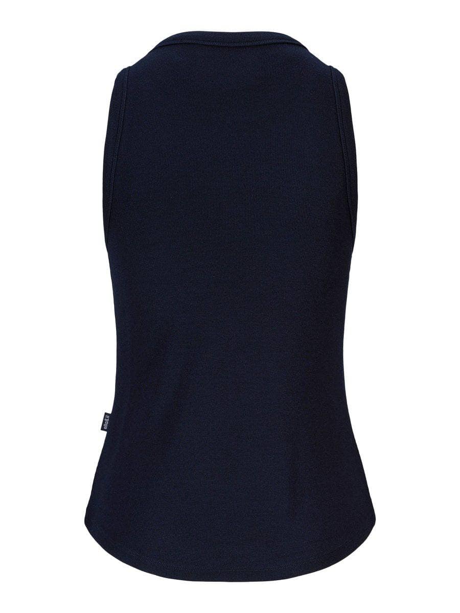 Ella & il marineblå overdel singlet - bakfra