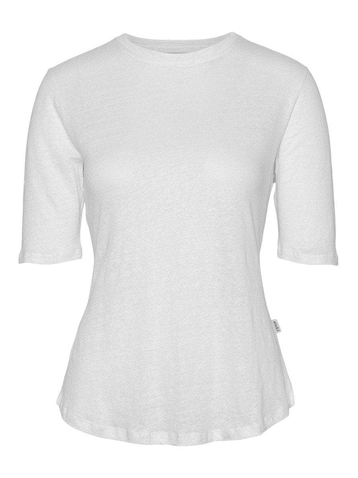 Ella &amp; il hvit overdel t-shirt - helfigur