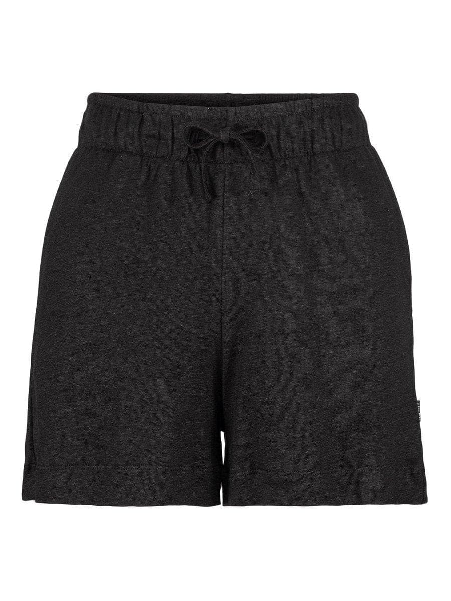 Kyra Linen Shorts, Black