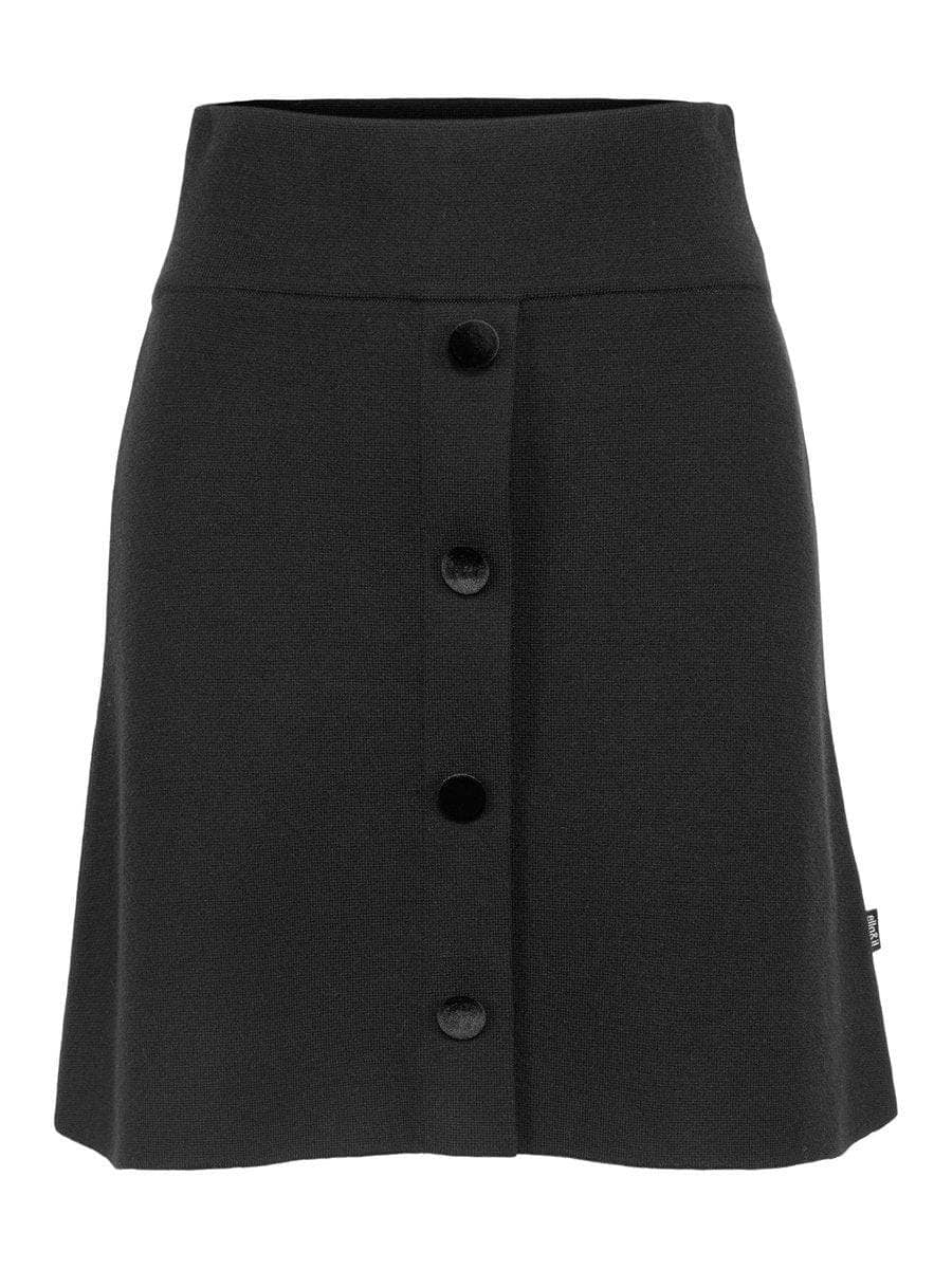 Carina Merino Skirt, Black