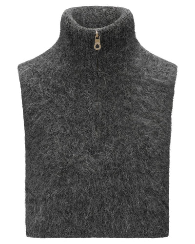 Belinda Chunky High Neck, Charcoal