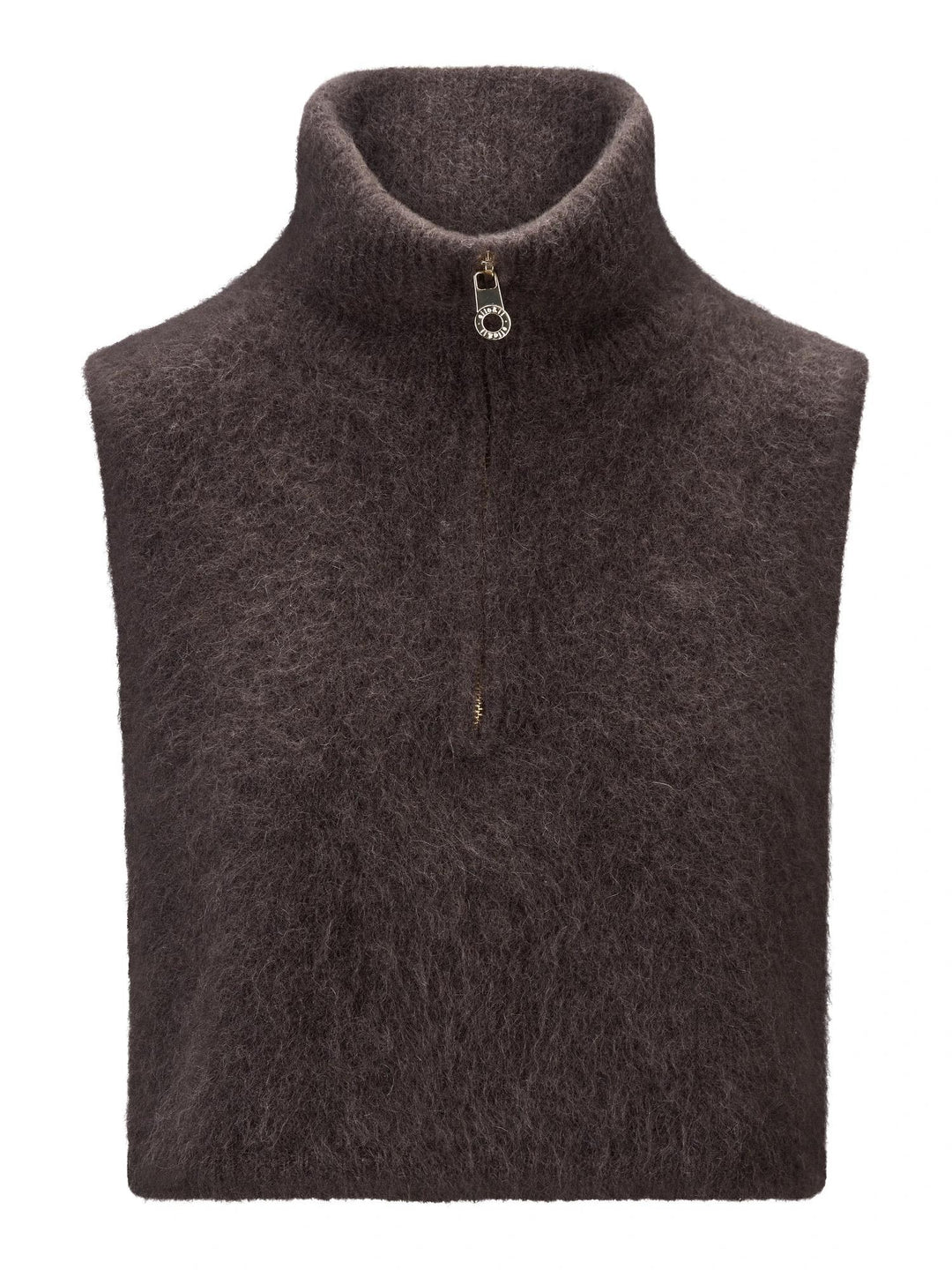 Belinda Chunky High Neck, Dark Brown