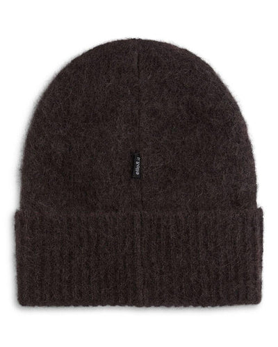 Silje Chunky Hat, Dark brown