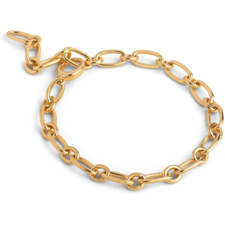 ENAMEL gull smykker armbånd - nærbilde