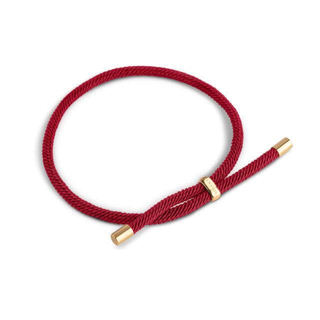 ENAMEL bordeaux smykker armbånd - nærbilde