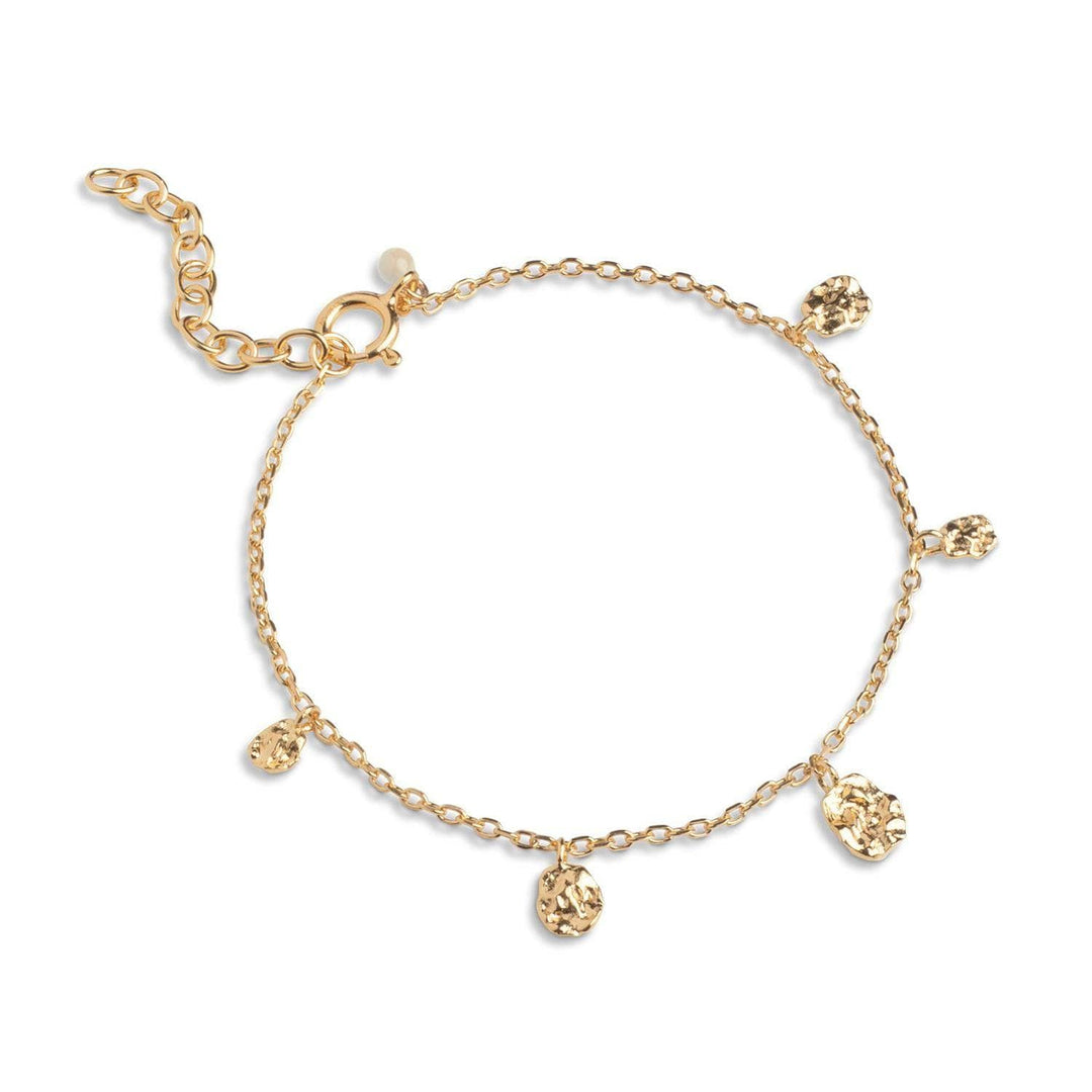 ENAMEL gull smykker armbånd - forfra