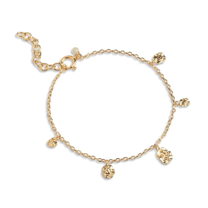 ENAMEL gull smykker armbånd - forfra