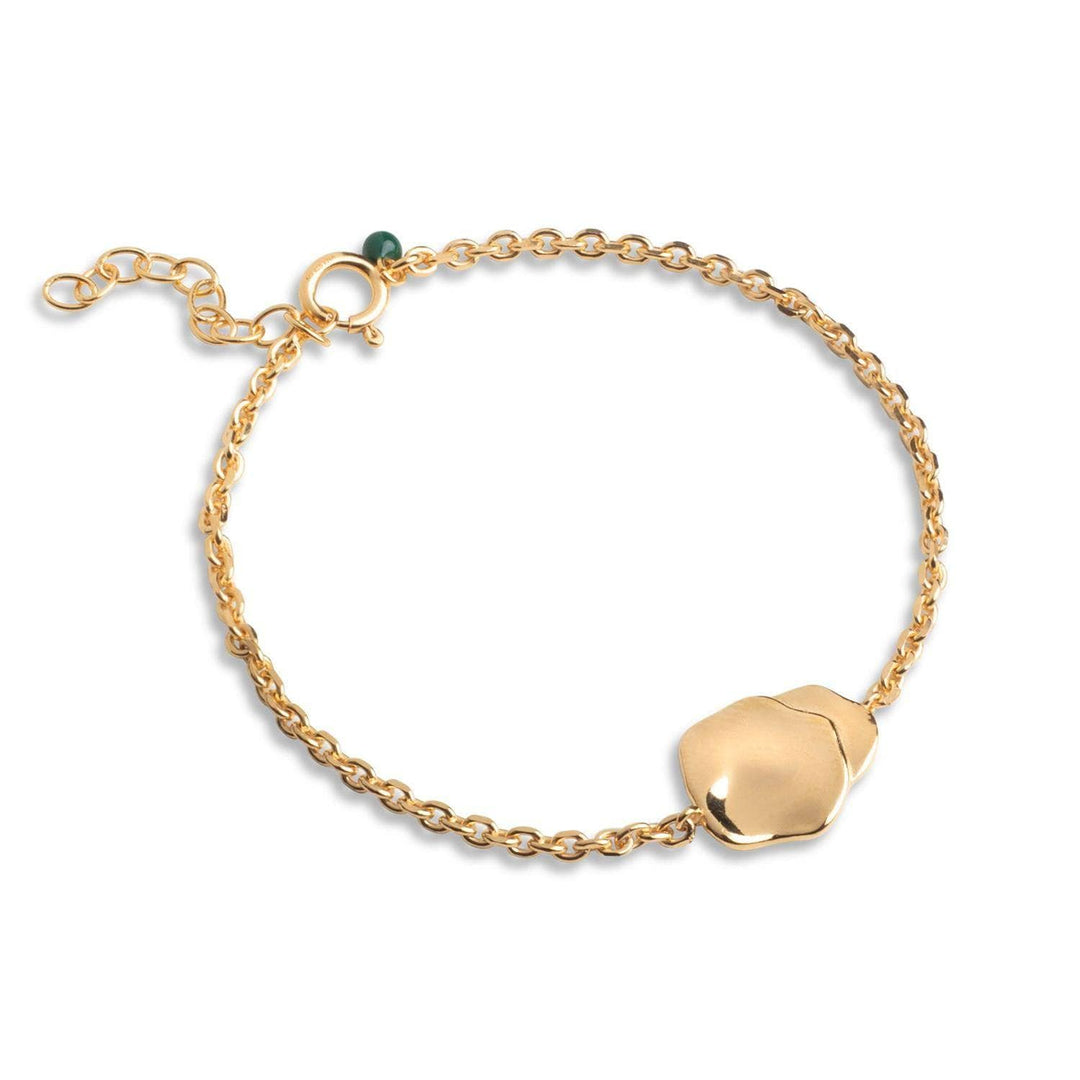 ENAMEL gull smykker armbånd - forfra
