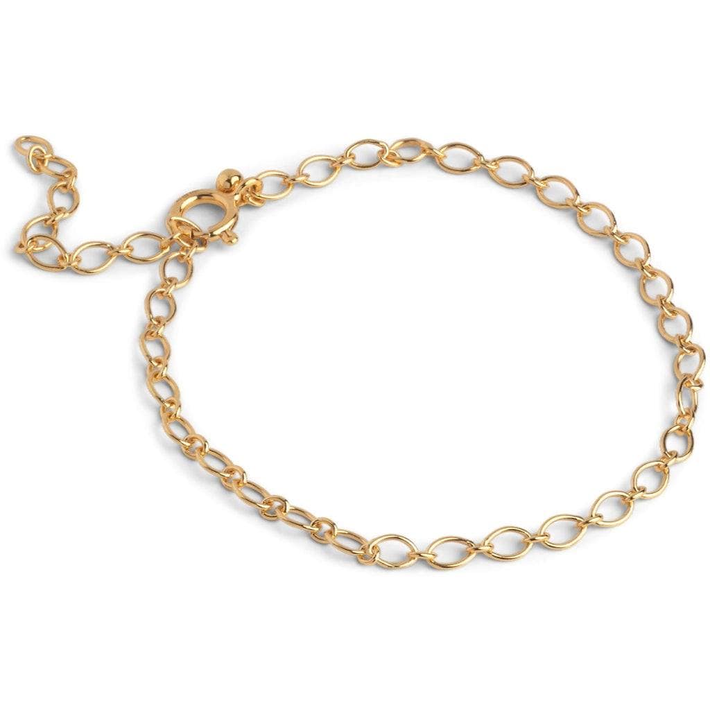 ENAMEL gull smykker armbånd - forfra