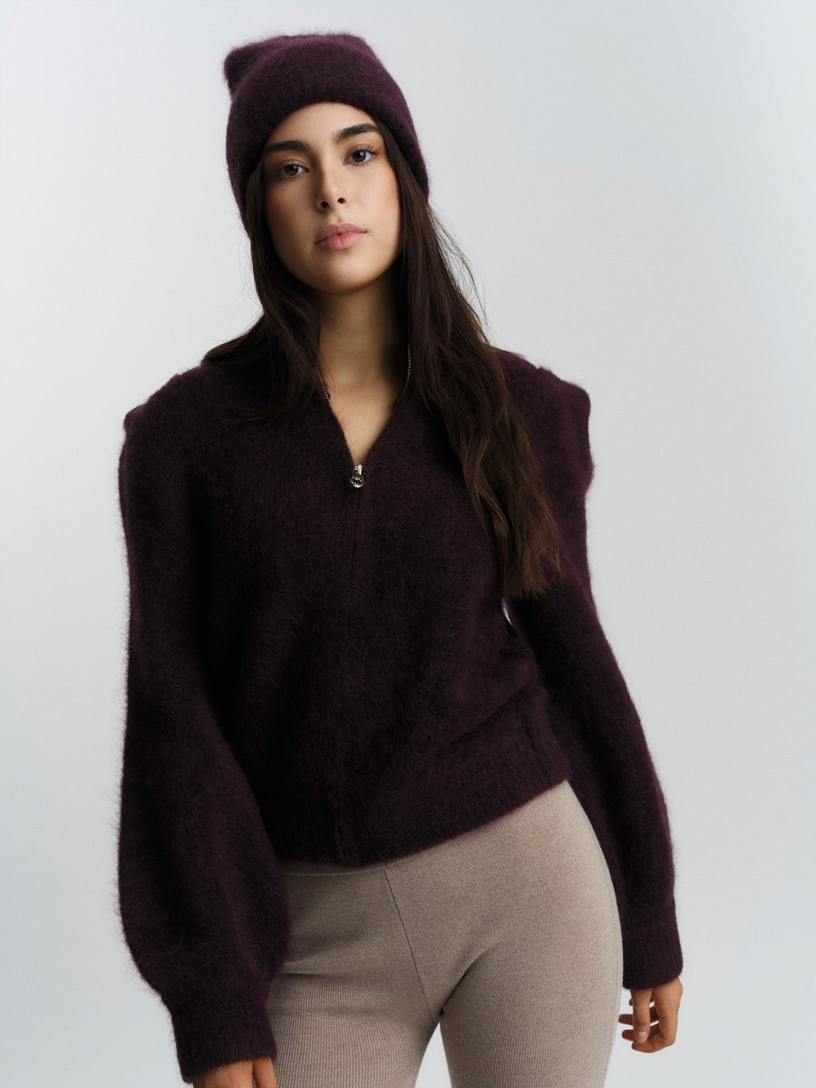 Silje Chunky Hat, Red Wine fra Ella & il - bilde 2