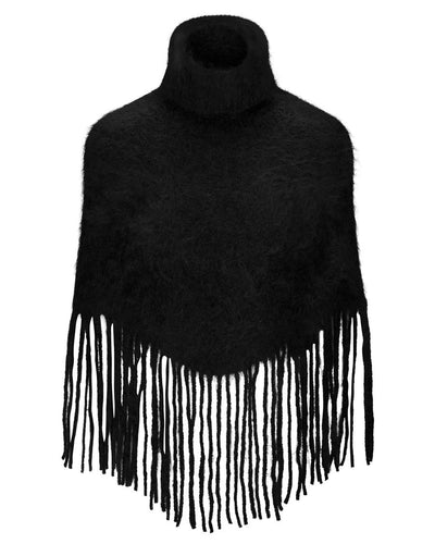 Nikola Chunky Poncho, Black