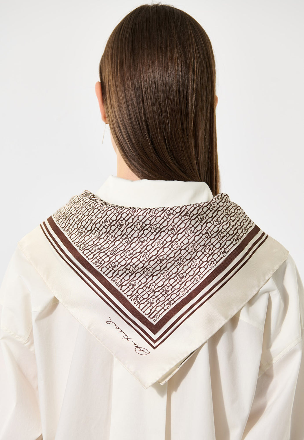 DidiDea Scarf, Monogram Cream fra Dea Kudibal - bilde 3
