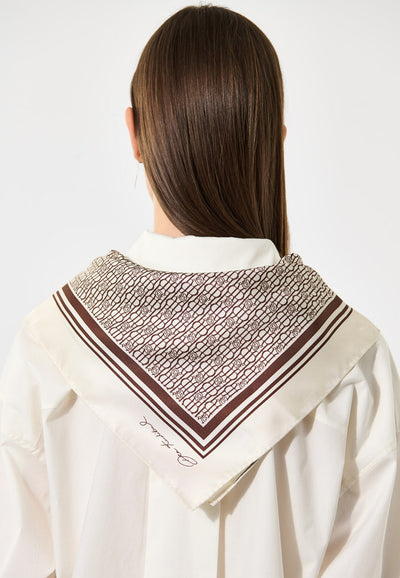 DidiDea Scarf, Monogram Cream fra Dea Kudibal - bilde 3