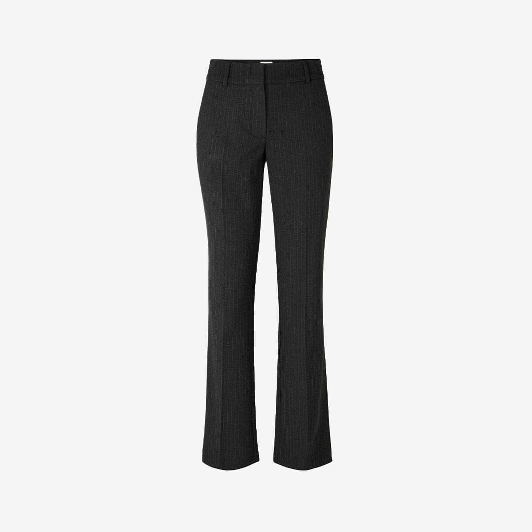 Clara 553, Charcoal Pinstripe