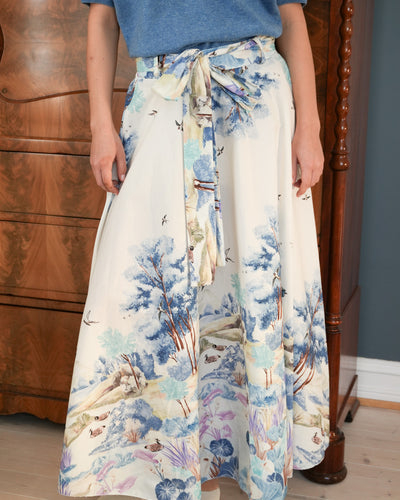 Ocean Blue Skirt, Bleu