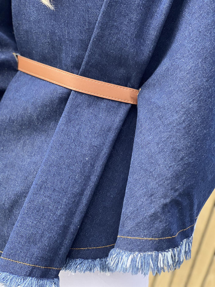Denimponcho, Denim