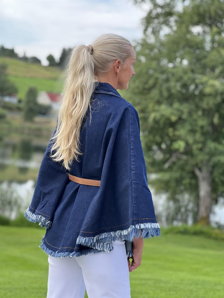Denimponcho, Denim