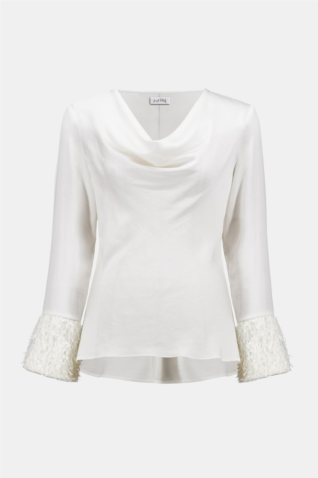 Joseph Ribkoff hvit bluse - forfra