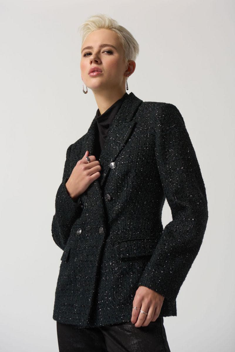 Joseph Ribkoff svart jakke blazer - på modell 2