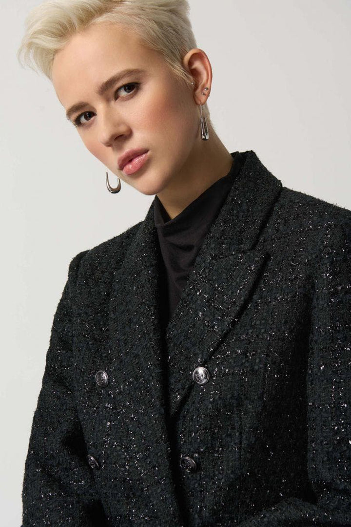 Joseph Ribkoff svart jakke blazer - på modell 3