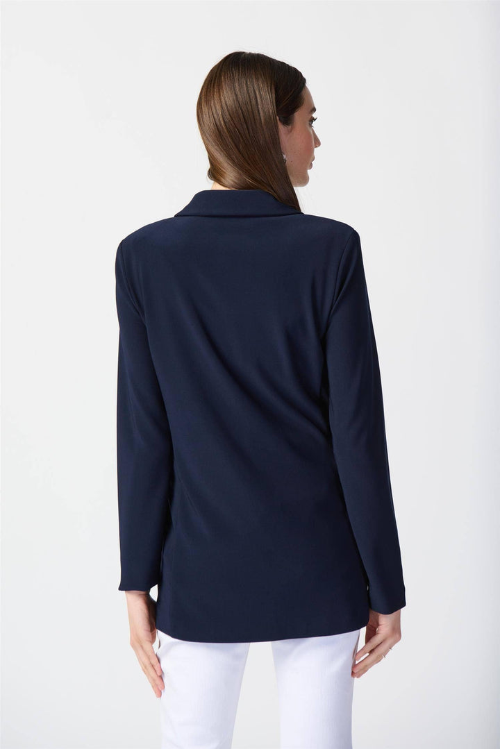 Joseph Ribkoff marineblå jakke blazer - bakfra