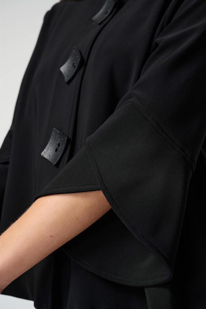 Joseph Ribkoff svart jakke blazer - detalj