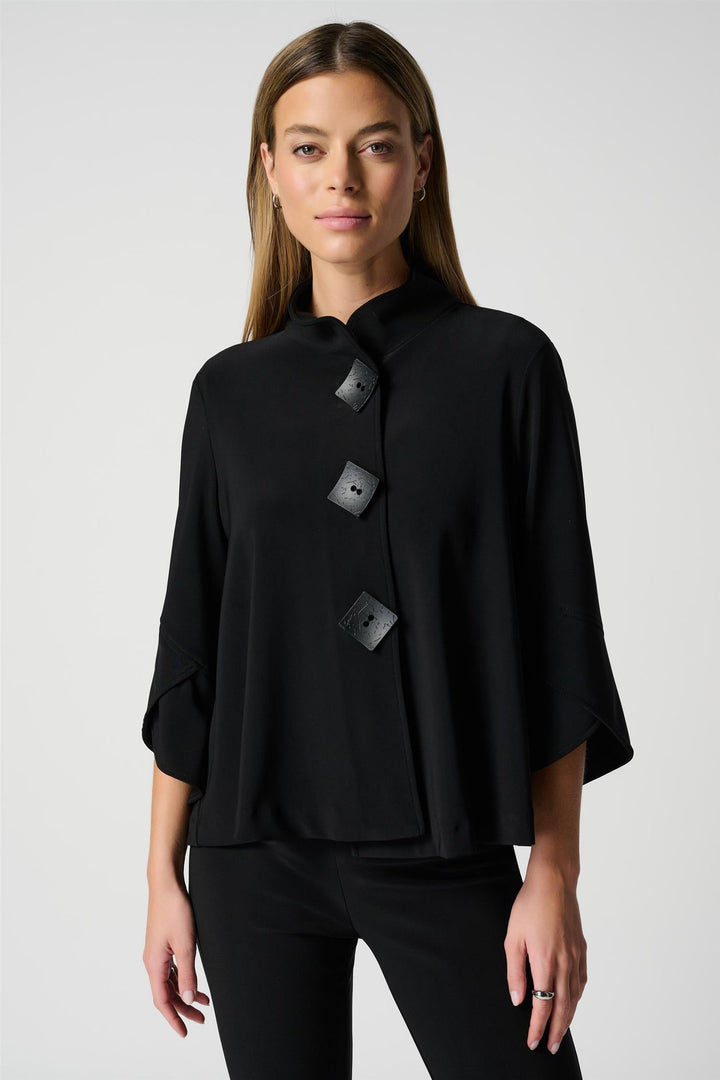 Joseph Ribkoff svart jakke blazer - på modell