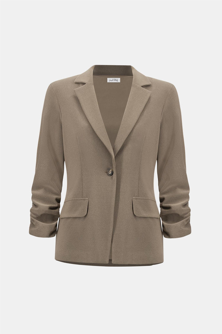 Joseph Ribkoff taupe jakke blazer - forfra
