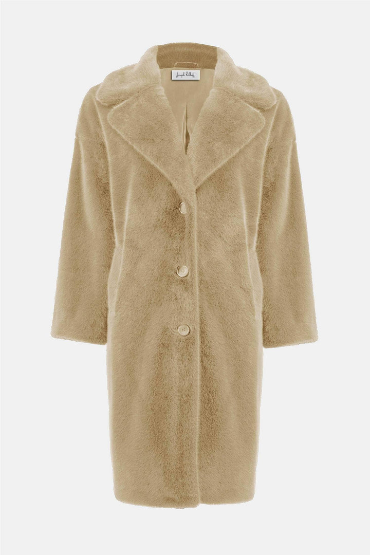 Joseph Ribkoff beige jakke kåpe - forfra