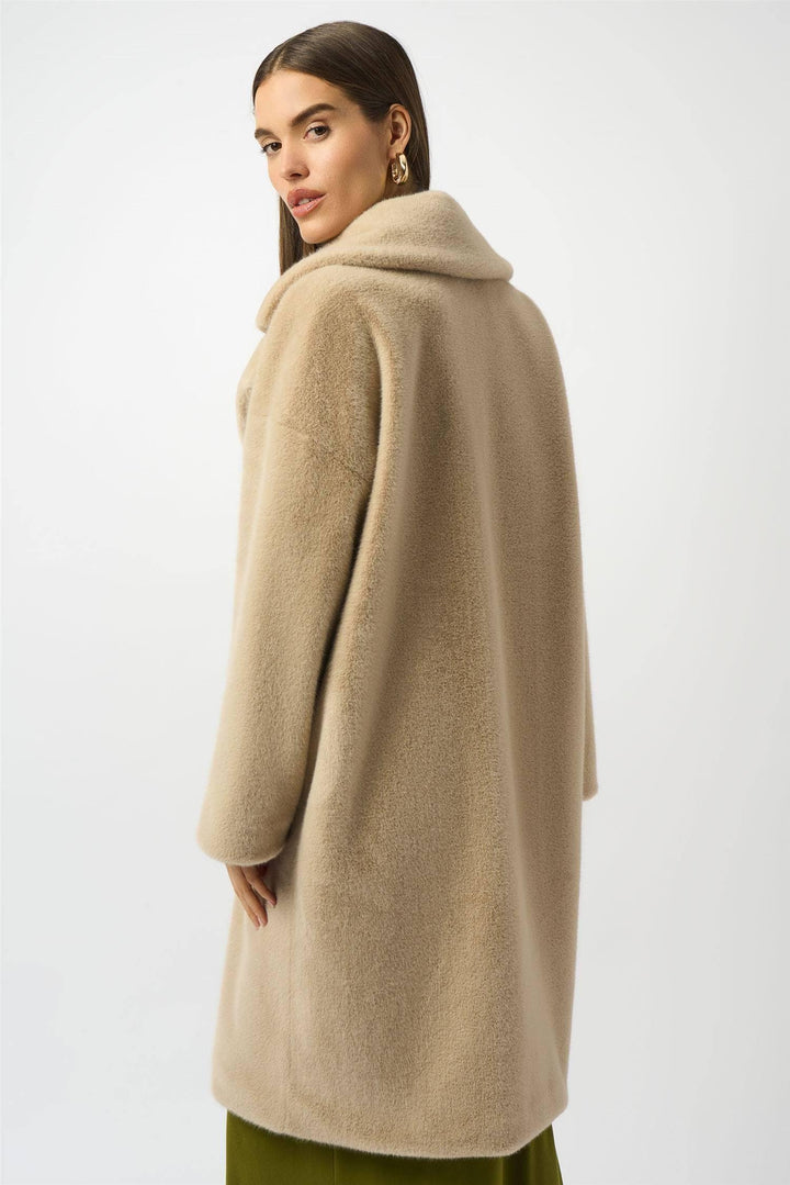 Joseph Ribkoff beige jakke kåpe - bakfra