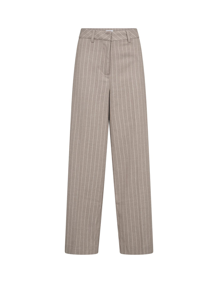 Levetè Room beige bukse dressbukse stripet - helfigur