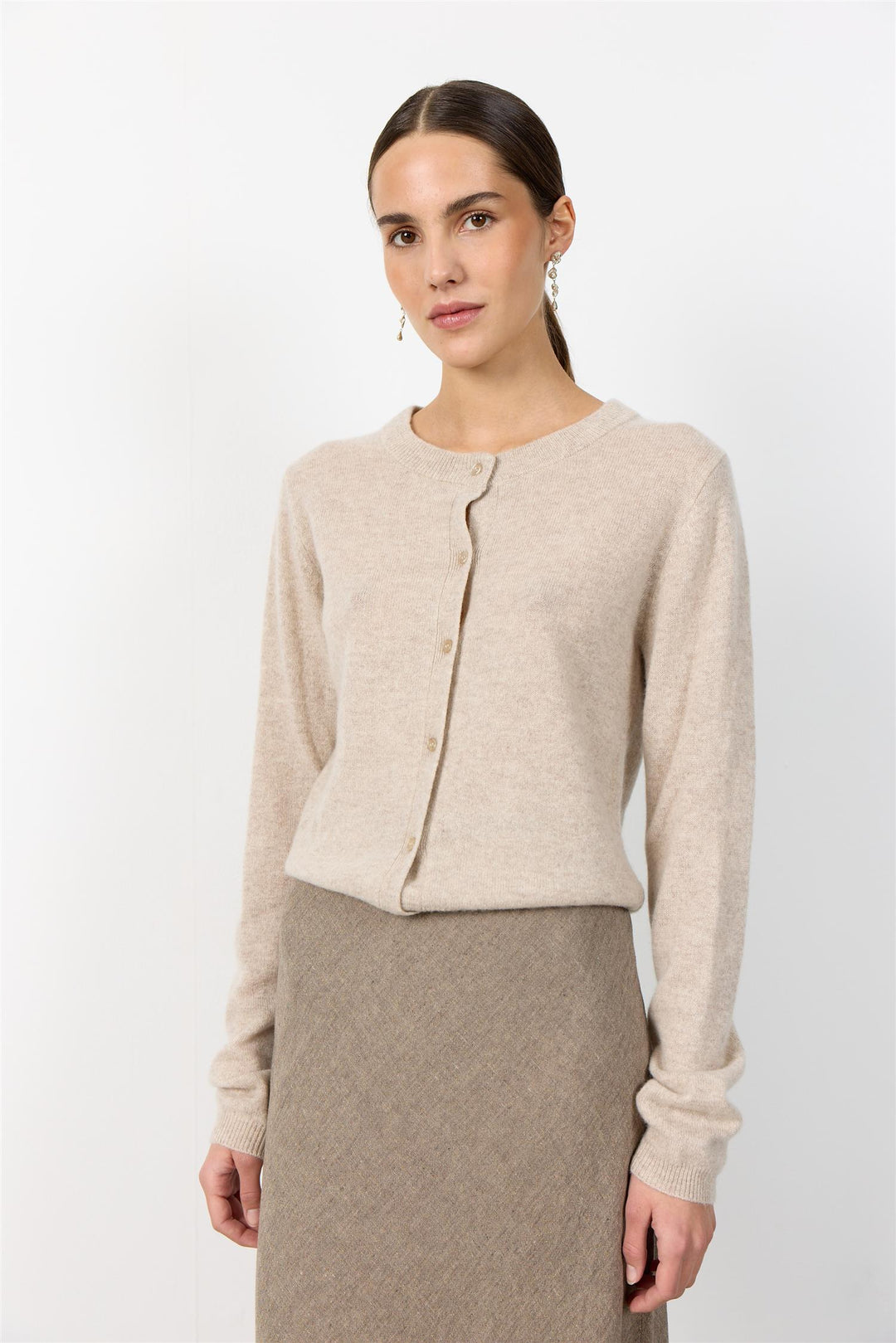 Levetè Room beige cardigan - helfigur