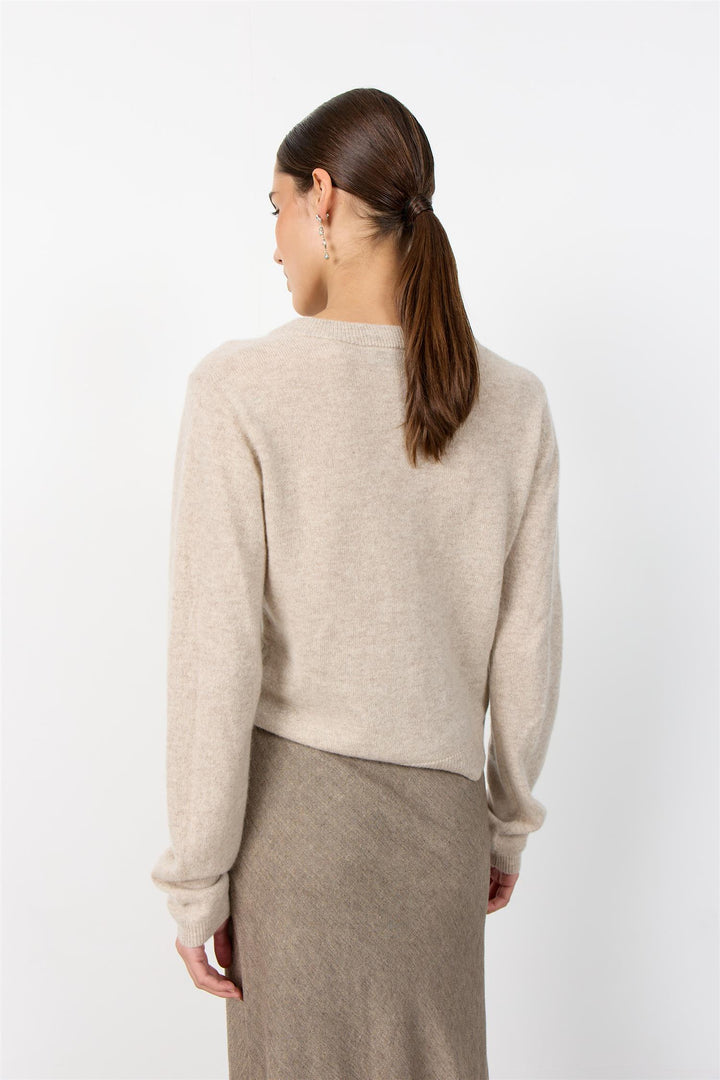 Levetè Room beige cardigan - helfigur