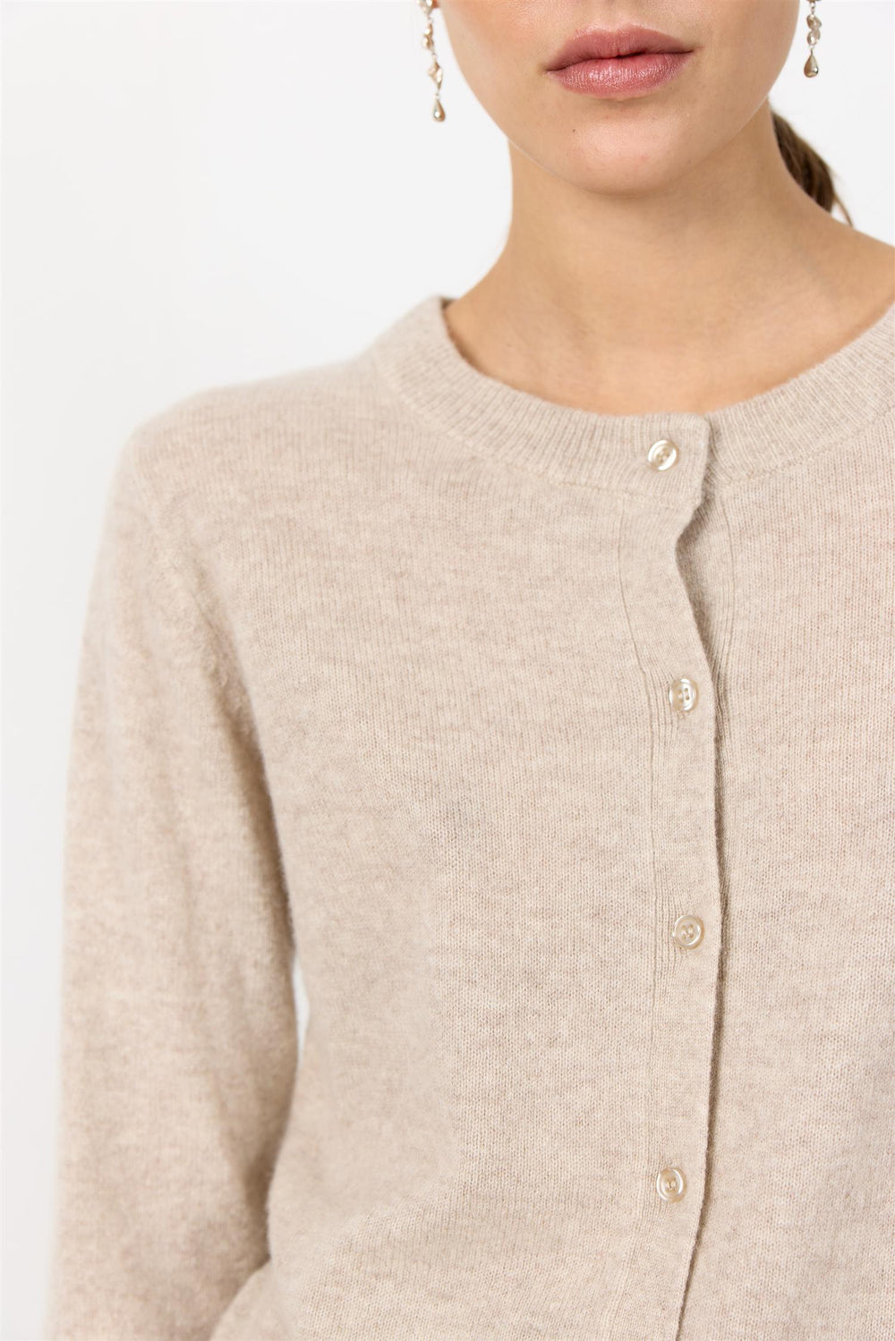 Levetè Room beige cardigan - helfigur