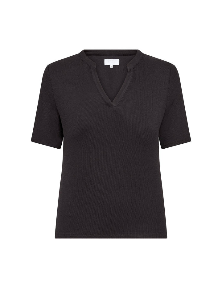 Levetè Room Levete Room svart overdel t-shirt - forfra