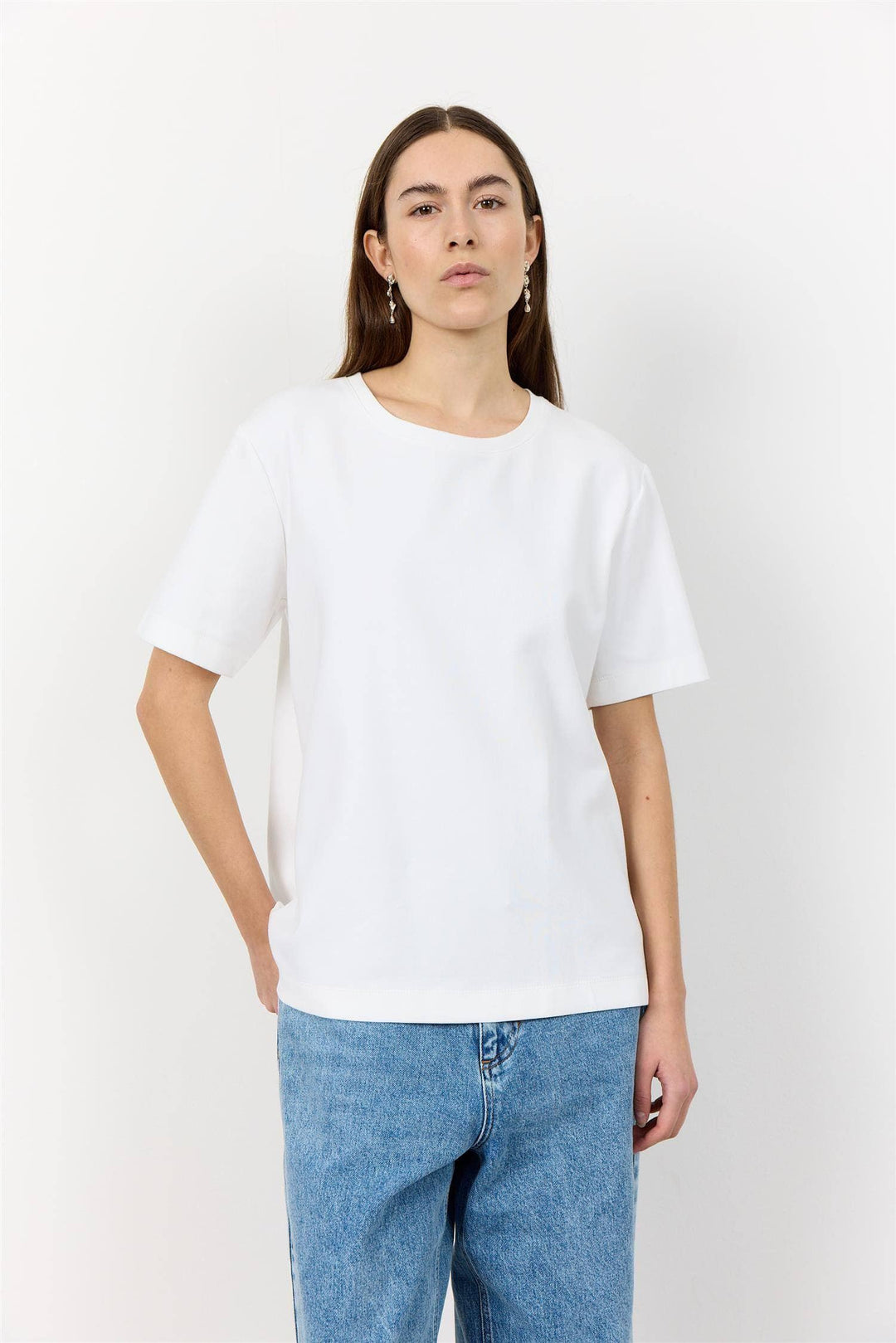Levetè Room Hvit t-shirt - på modell