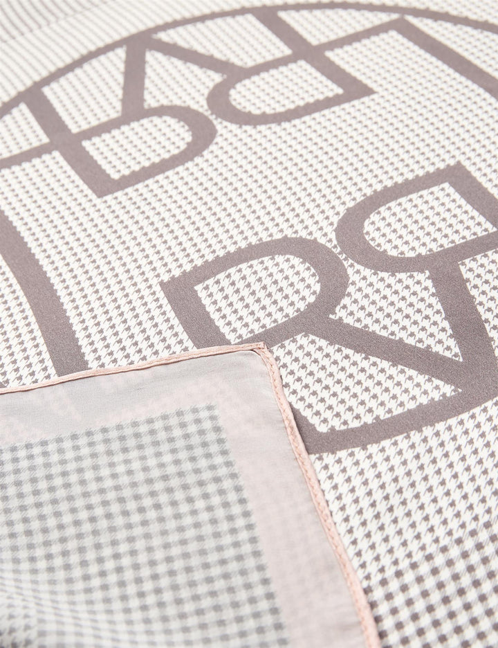 Levetè Room brun tilbehør skjerf - liggende flat detaljbilde