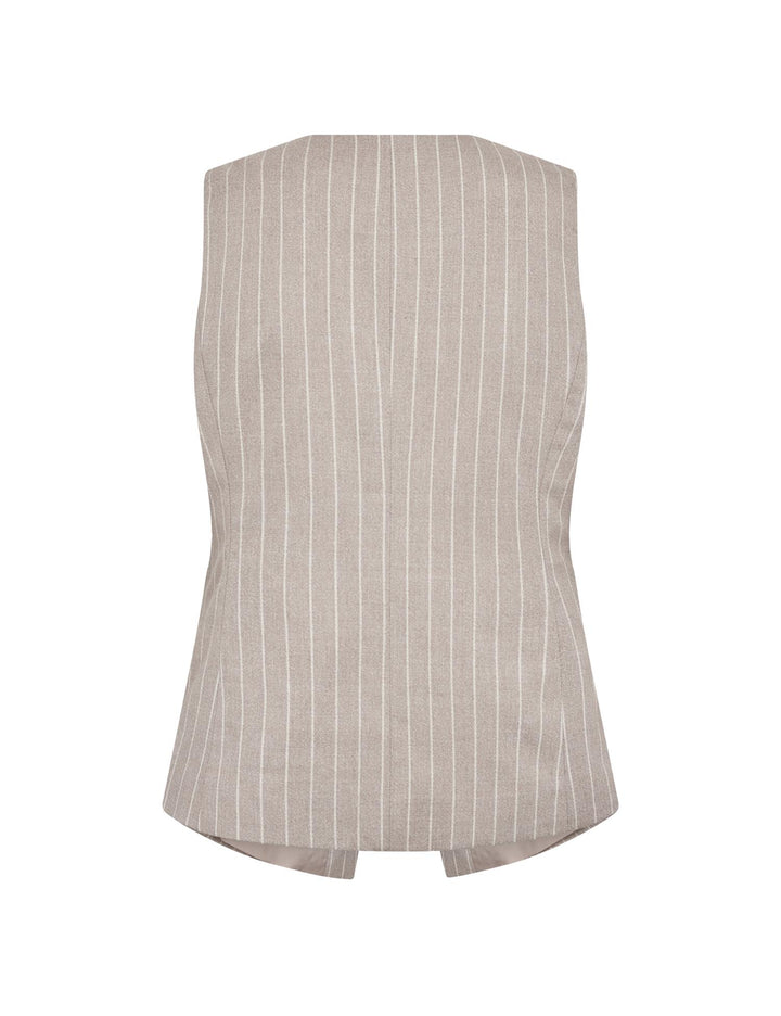 Levetè Room beige vest - bakfra