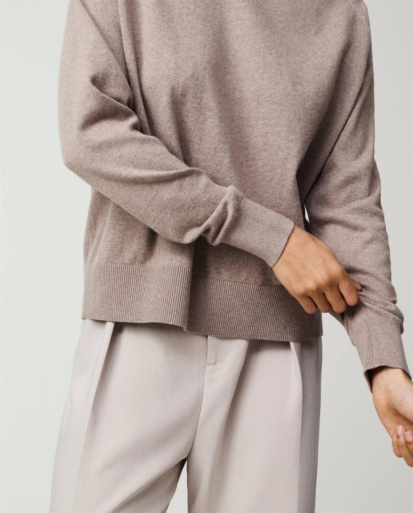 Freya Cotton/Cashmere Sweater