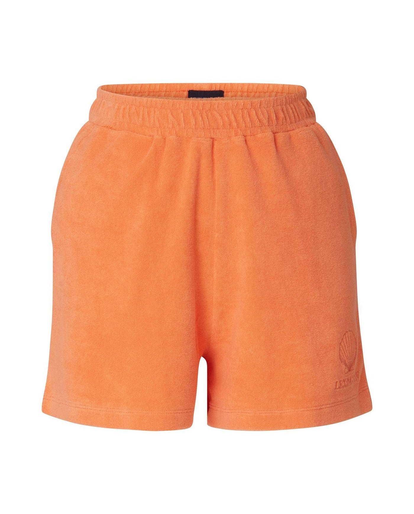 Andy Organic Cotton Terry Shorts, Orange