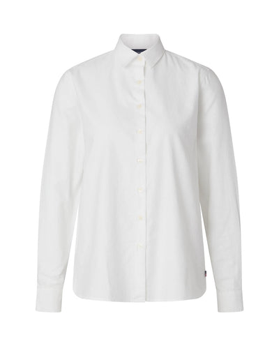 Sanna Organic Cotton Oxford Shirt, White