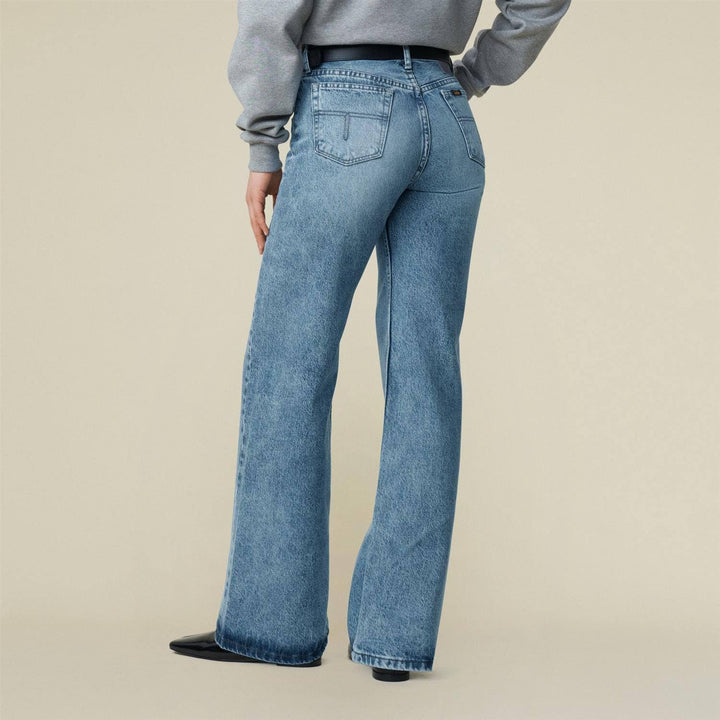 Lois blå bukse jeans - bakfra 2