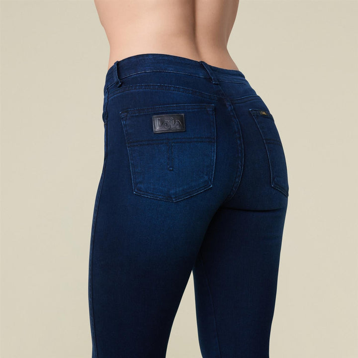 Lois mørkeblå bukse jeans - bakfra 2