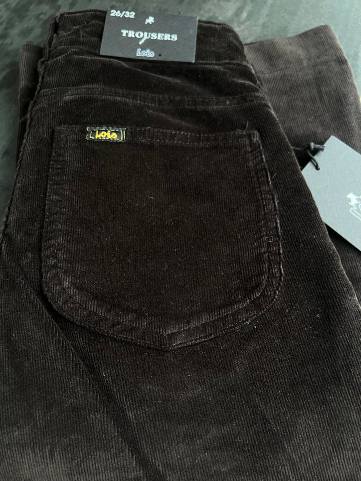 Lois sjokoladebrun bukse jeans - detaljbilde