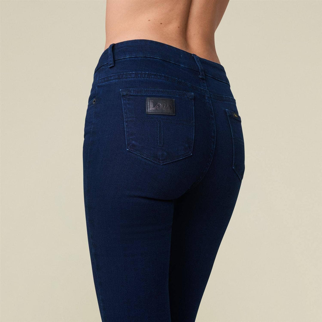 Lois mørkeblå bukse jeans - bakfra 1