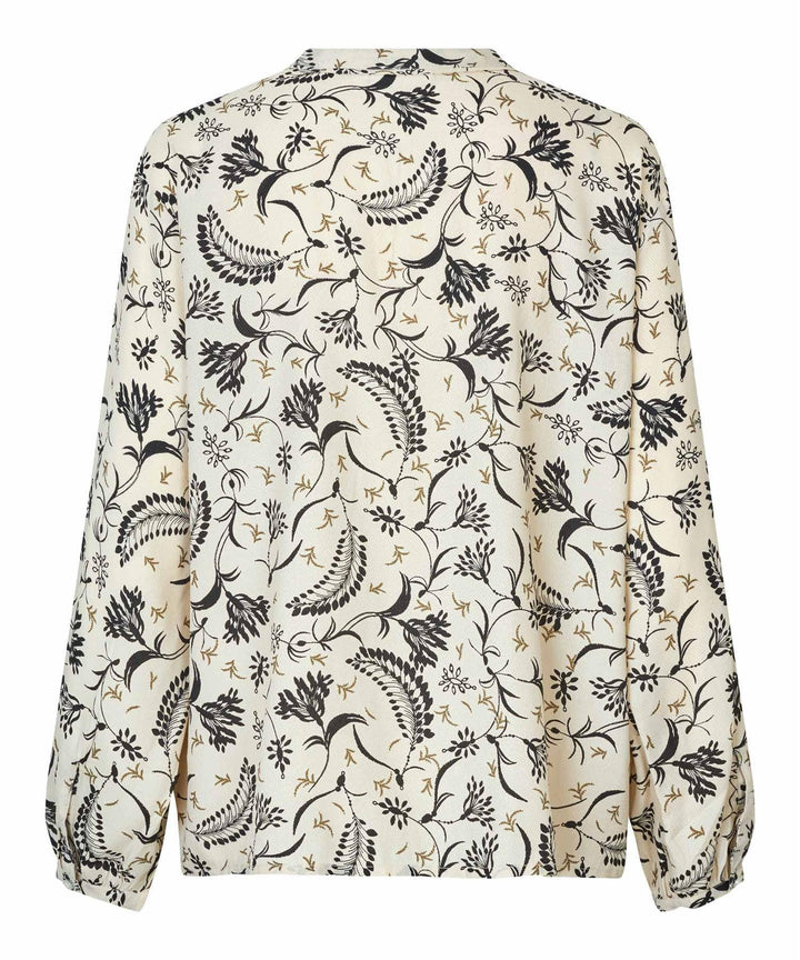 MASAI beige bluse - bakfra